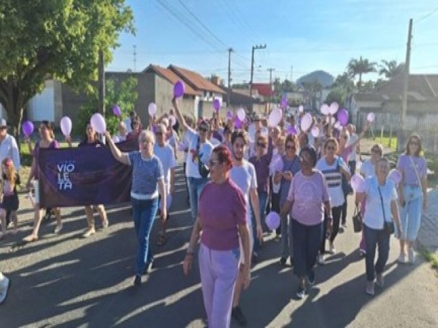 Capivari promove caminhada no junho violeta contra violncia aos idosos