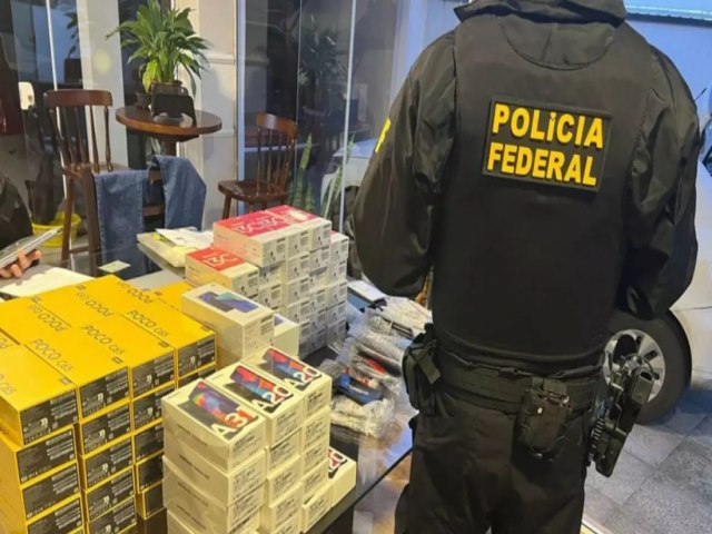 Garopaba  alvo de operao da Polcia Federal por importao ilegal de celulares