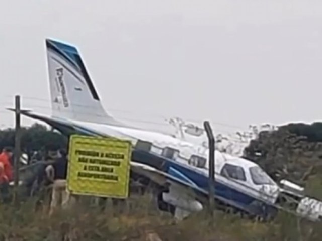 Avio que levava deputada federal de SC faz pouso de emergncia