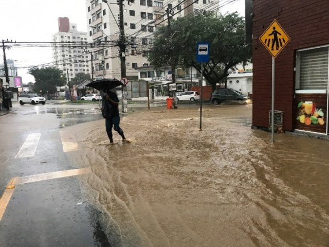 Avano de frente fria traz chuva para SC