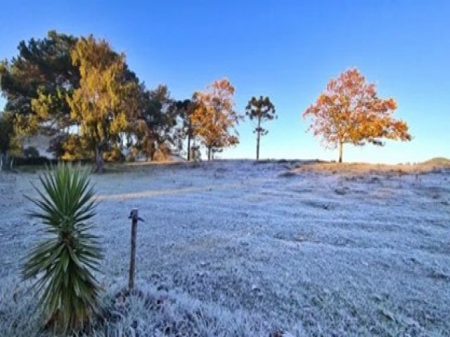 Tempo vira em Santa Catarina com frente fria e ar polar