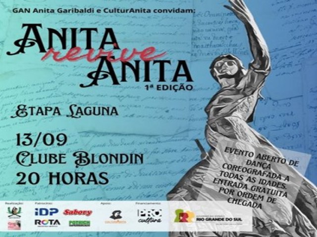 CulturAnita recebe Grupo de Artes Nativas para celebrao da herona Anita Garibaldi