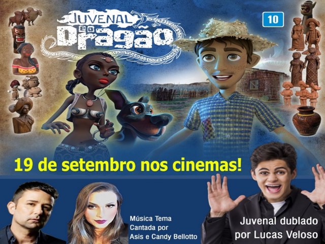 Lanamento do filme Juvenal e o Drago acontece nos principais cinemas do Brasil