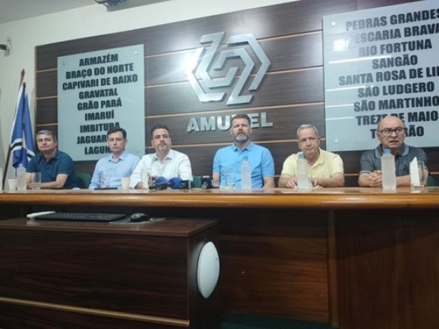 Soratto Jr. reafirma compromissos durante coletiva aps vitria nas eleies municipais de Tubaro