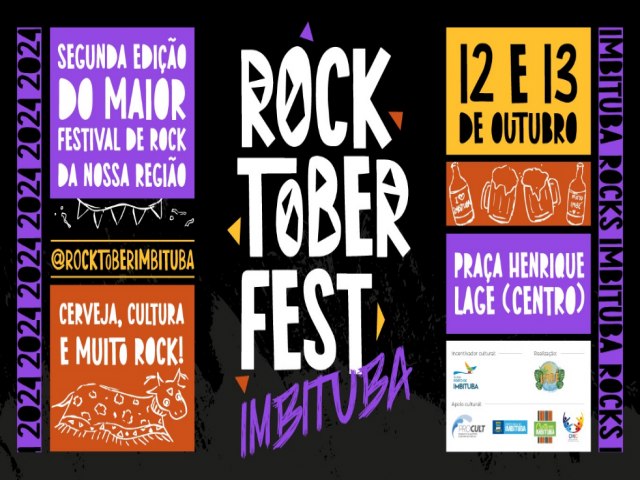 2 Rocktoberfest vai agitar Imbituba no fim de semana 