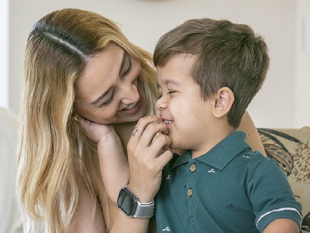 Me e filho so destaques em luta por incluso, em Garopaba