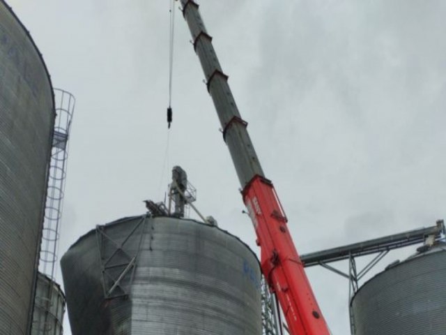 Homem morre esmagado por silo de gros em cidade de SC