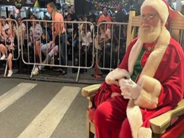 Chegada do Papai Noel em Brao do Norte ser em 3 de dezembro