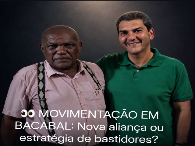 MUDAN�A DE RUMO: Ades�o de Dr. Bento Vieira a Eduardo Braide movimenta bastidores pol�ticos em Bacabal e acende alertas para 2026