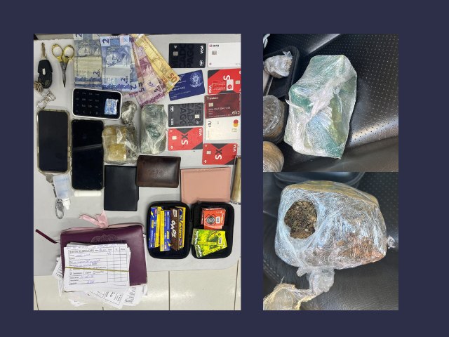 A��o da 3� CIA  do 11� Batalh�o resulta na pris�o de dois homens por tr�fico de drogas em Parnarama