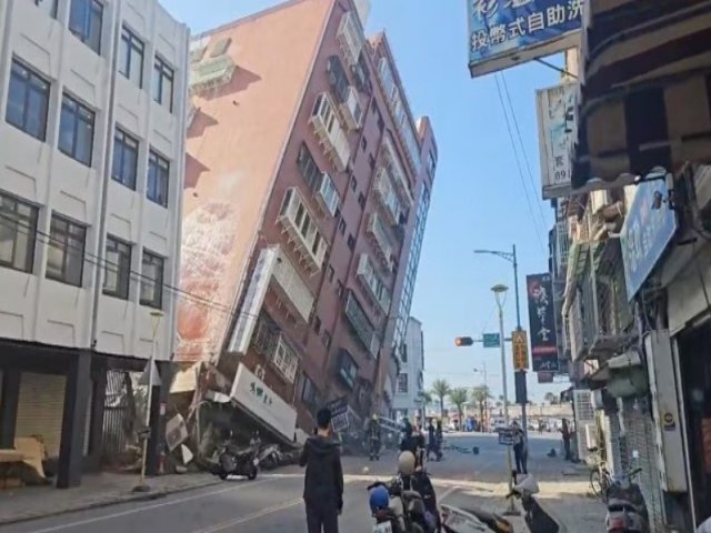 Terremoto muito forte em Taiwan deixou 9 mortos e mais de 800 feridos