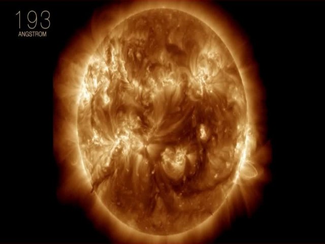 Exploso solar mais poderosa dos ltimos anos