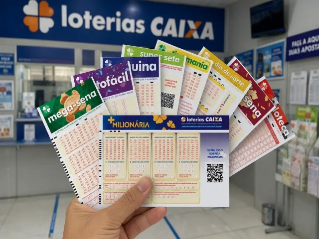 Sorteios de fim de semana da Mega-Sena e outras loterias mudam de s�bado para o domingo