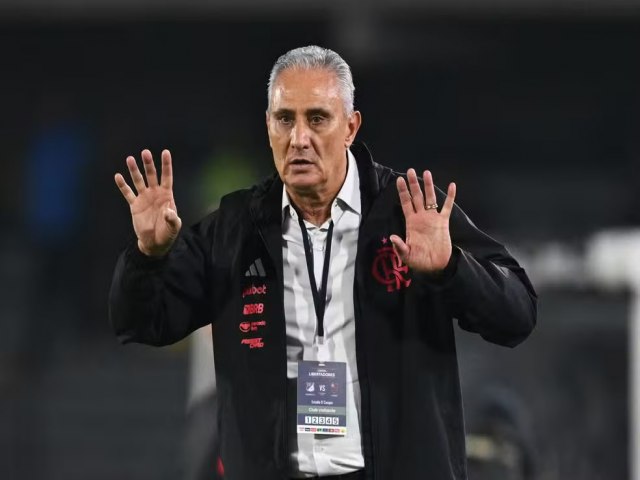 Tite nega que Flamengo tenha administrado vantagem com um a mais: 