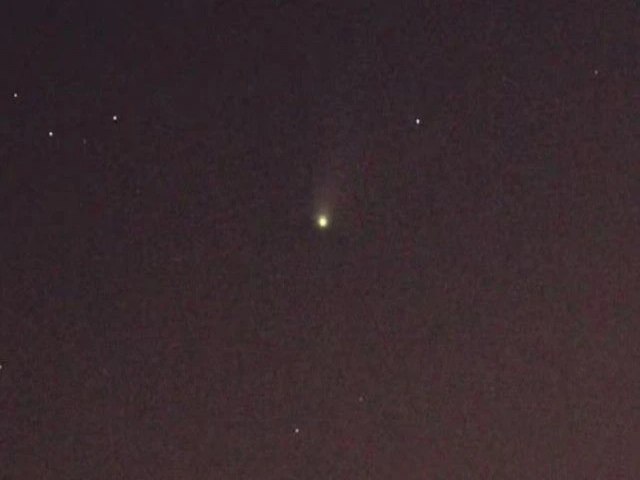 Passagem de cometa  registrada no interior de So Paulo