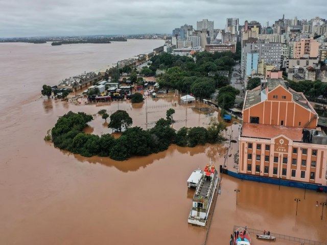 Guaba volta a subir e pode passar dos 5 metros