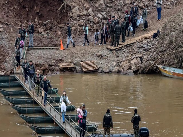 Vale do Taquari: Exrcito vai refazer travessias levadas pelas cheias