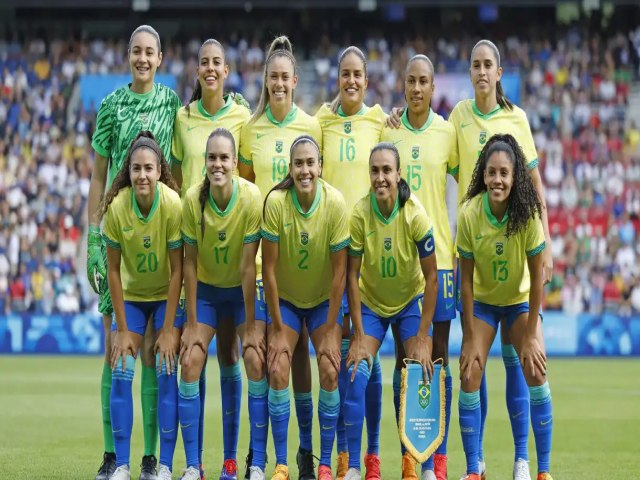 Seleo brasileira garante vaga nas quartas de final de futebol feminino nas Olimpadas