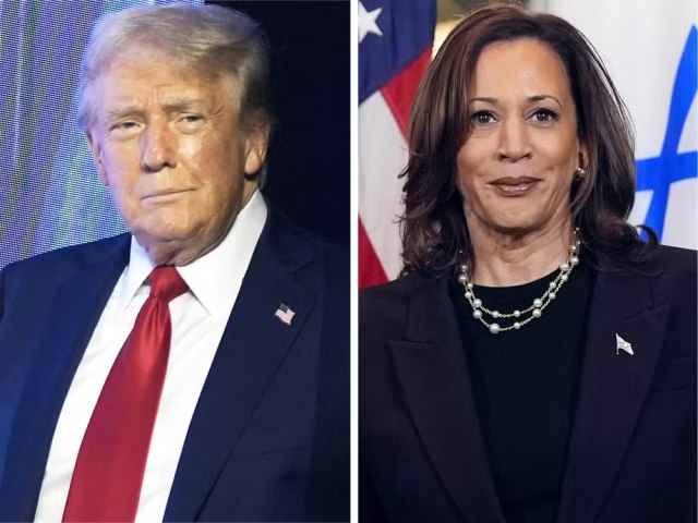 Eleies nos EUA: pesquisa aponta empate tcnico entre Kamala e Trump em 4 estados decisivos