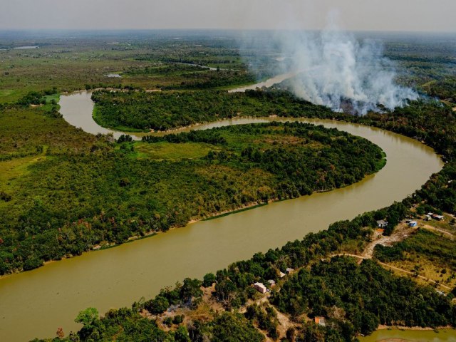 Pantanal sofre com estiagem severa e risco de desaparecimento de reas alagadas