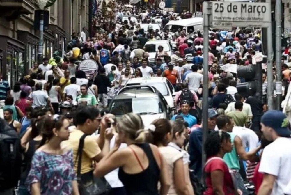 Popula��o do Brasil chega a 213,4 milh�es em 2025, diz IBGE