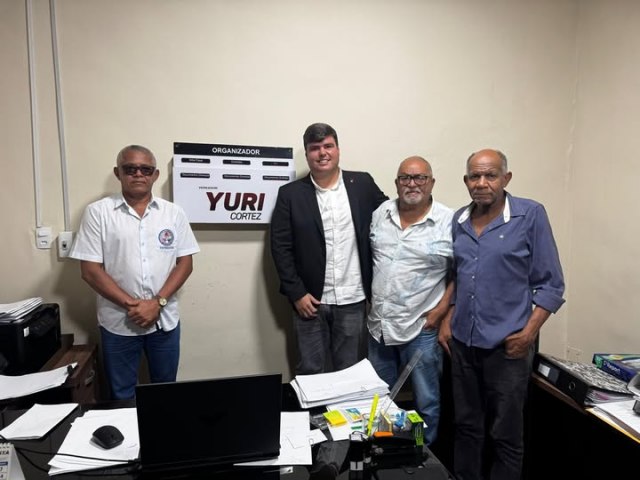 Presidente da C�mara de vereadores de Marechal Deodoro recebeu os representantes da AMEAL 