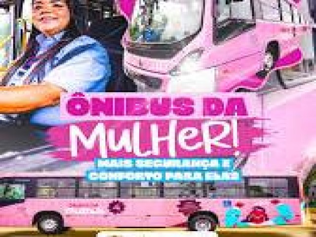 �nibus da Mulher registra 90 mil embarques em tr�s meses