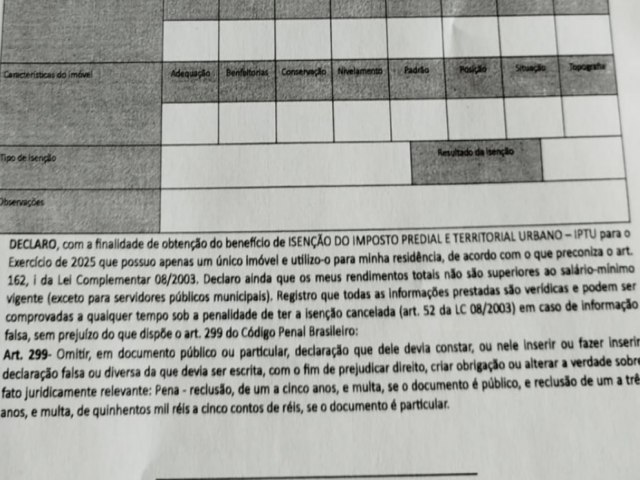 Moradores do Bairro Cidade Nova se Surpreendem com Cobrana de IPTU Logo Aps as Eleies Municipais