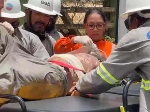 Dois trabalhadores da Energia Brasil so hospitalizados aps acidente eltrico em Carmpolis