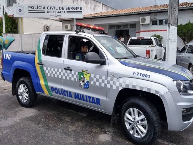 Homem  preso por agredir a av em Tobias Barreto