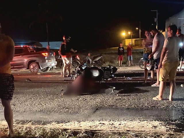 Choque Frontal entre Motocicletas Deixa Trs Mortos em Itabaiana