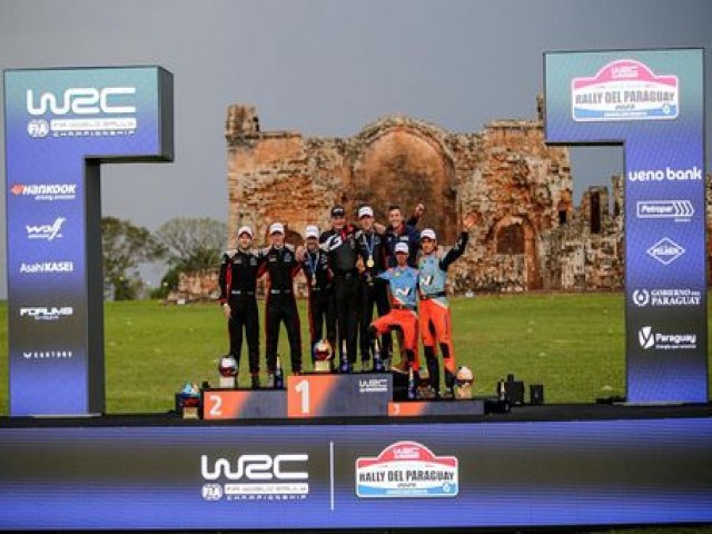 Concluye exitosamente la primera edición del Rally Mundial en Paraguay Concluye exitosamente la primera edición del Rally Mundial en Paraguay