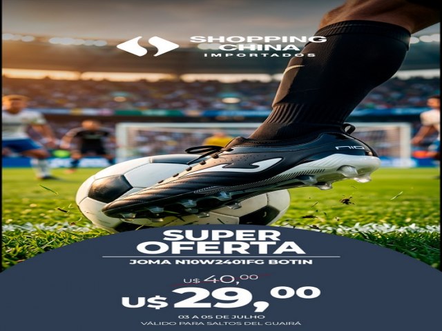 Super ofertas no Shopping China-SDG