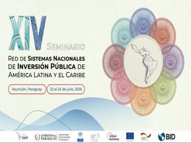 Seminario regional reunir� en Paraguay a representantes de 16 pa�ses para debatir el futuro de la inversi�n p�blica